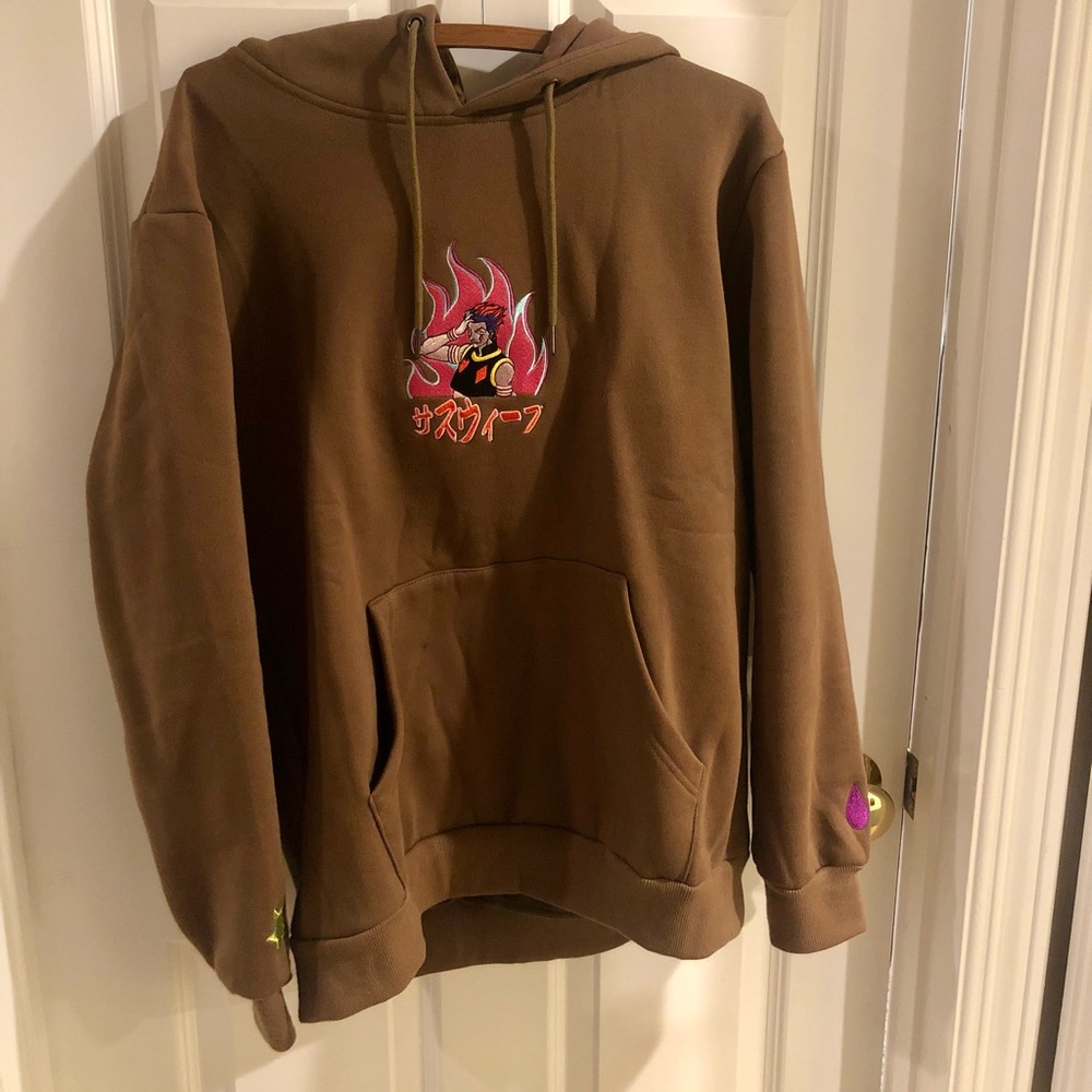Susweeb Hunter x Hunter Hisoka Hoodie, Unisex size Medium